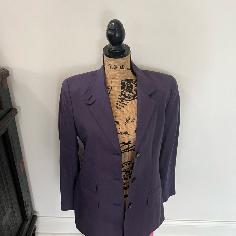 Elegant Purple Blazer